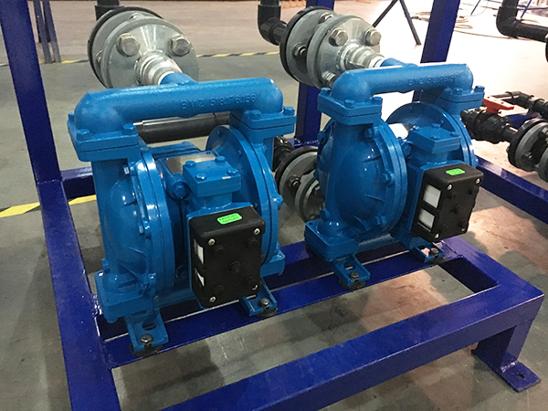 气动隔膜泵在三高废水处管家婆778849com程中的工作原理及用途