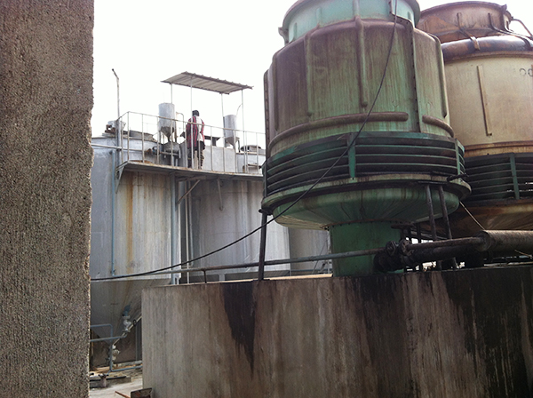 走访苏州某化学有限公司生产废水处管家婆778849com程现场